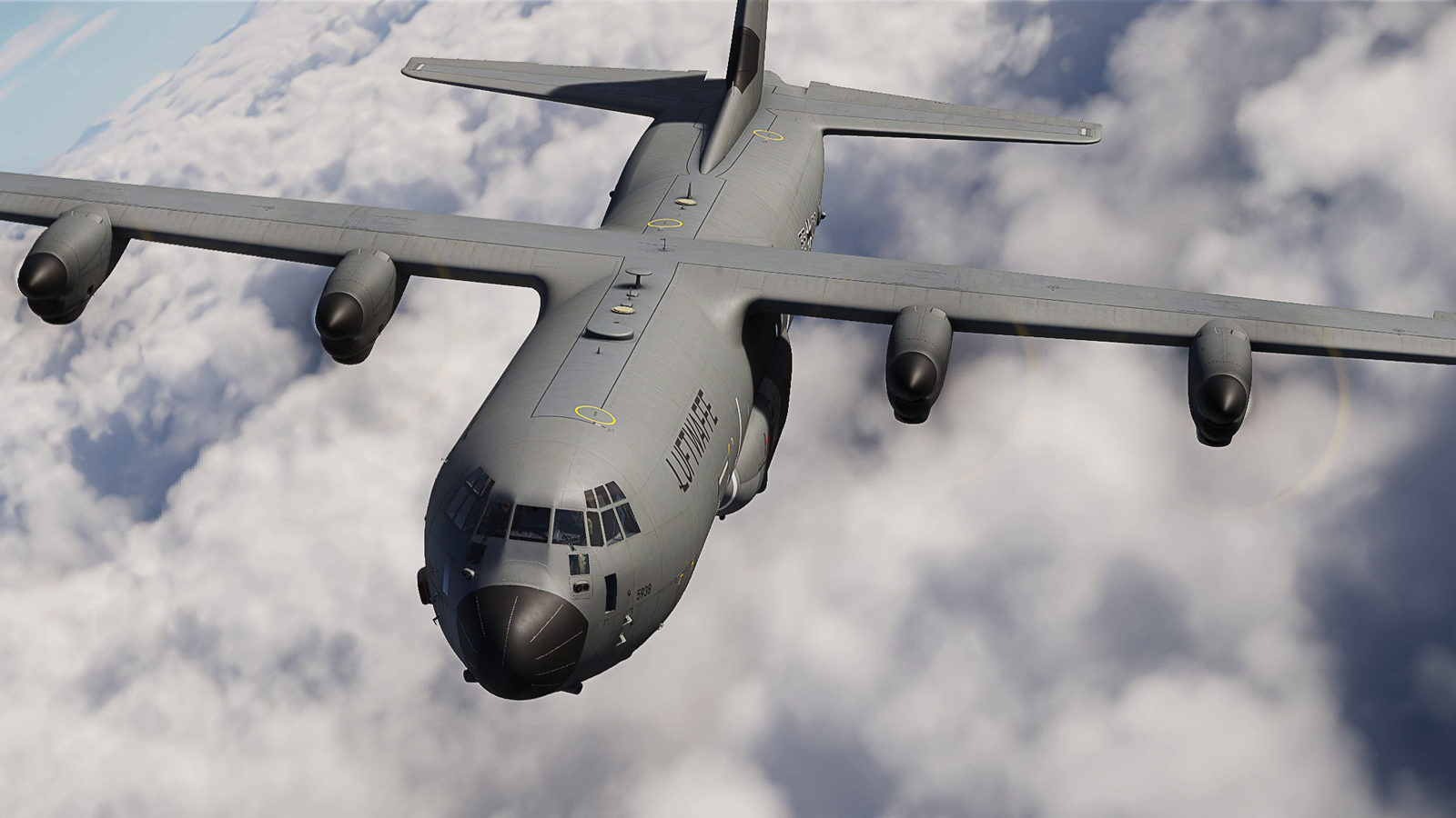 DCS C-130J im Flug