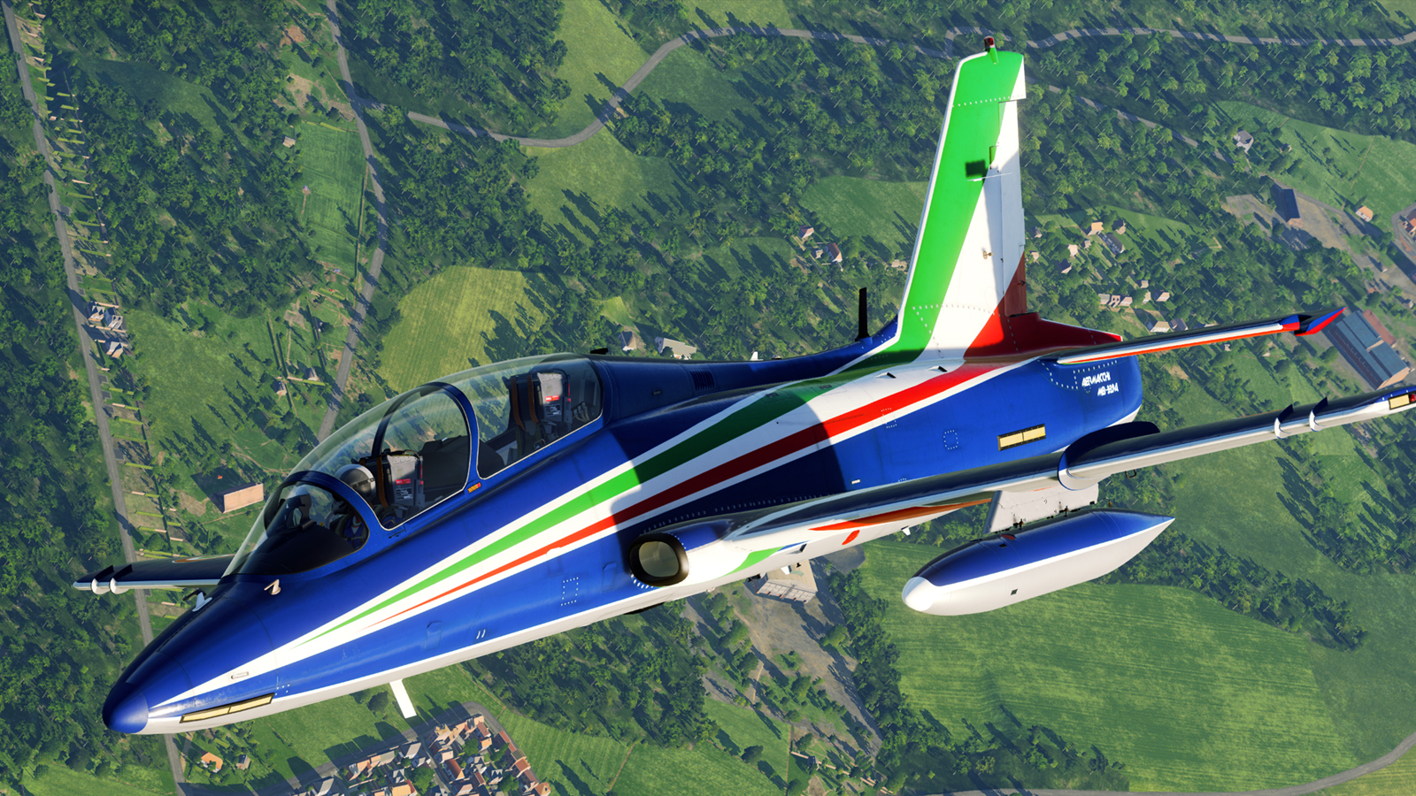 DCS MB-339 im Flug